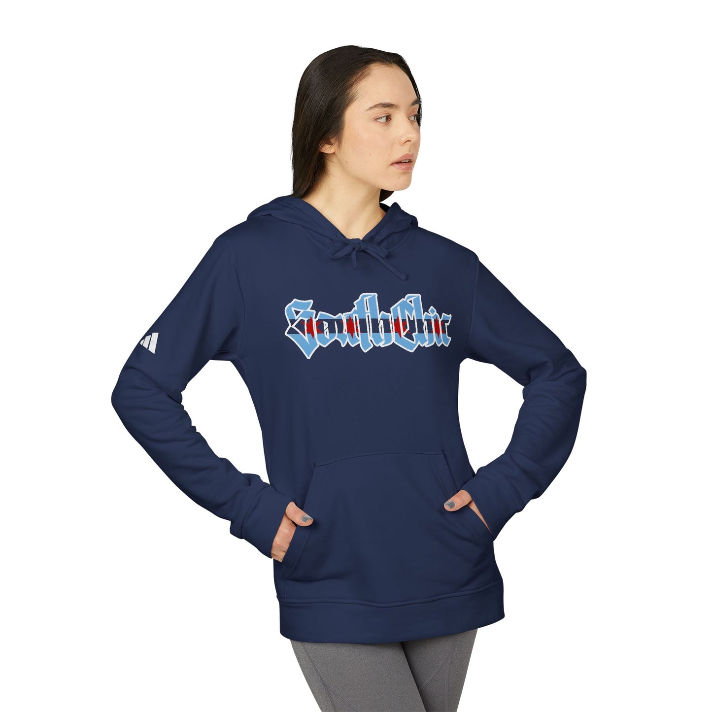 South Chic, Adidas Unisex Fleece Hoodie